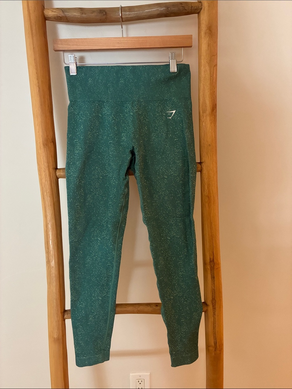 Gymshark Green Speckled High-Rise Leggings